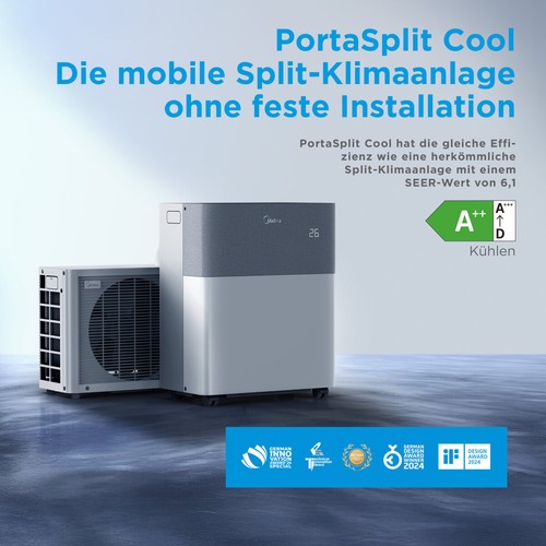 Midea portasplit cool 35kw - cool, 2,35kw