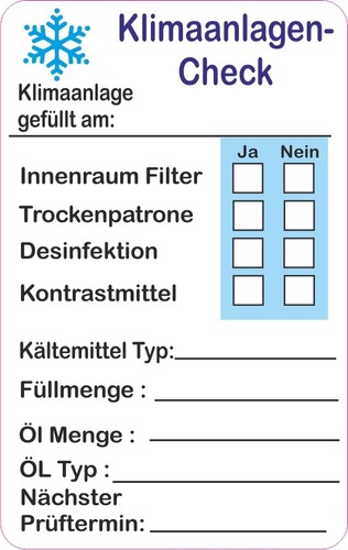 50x klimaanlagen service - 50x,